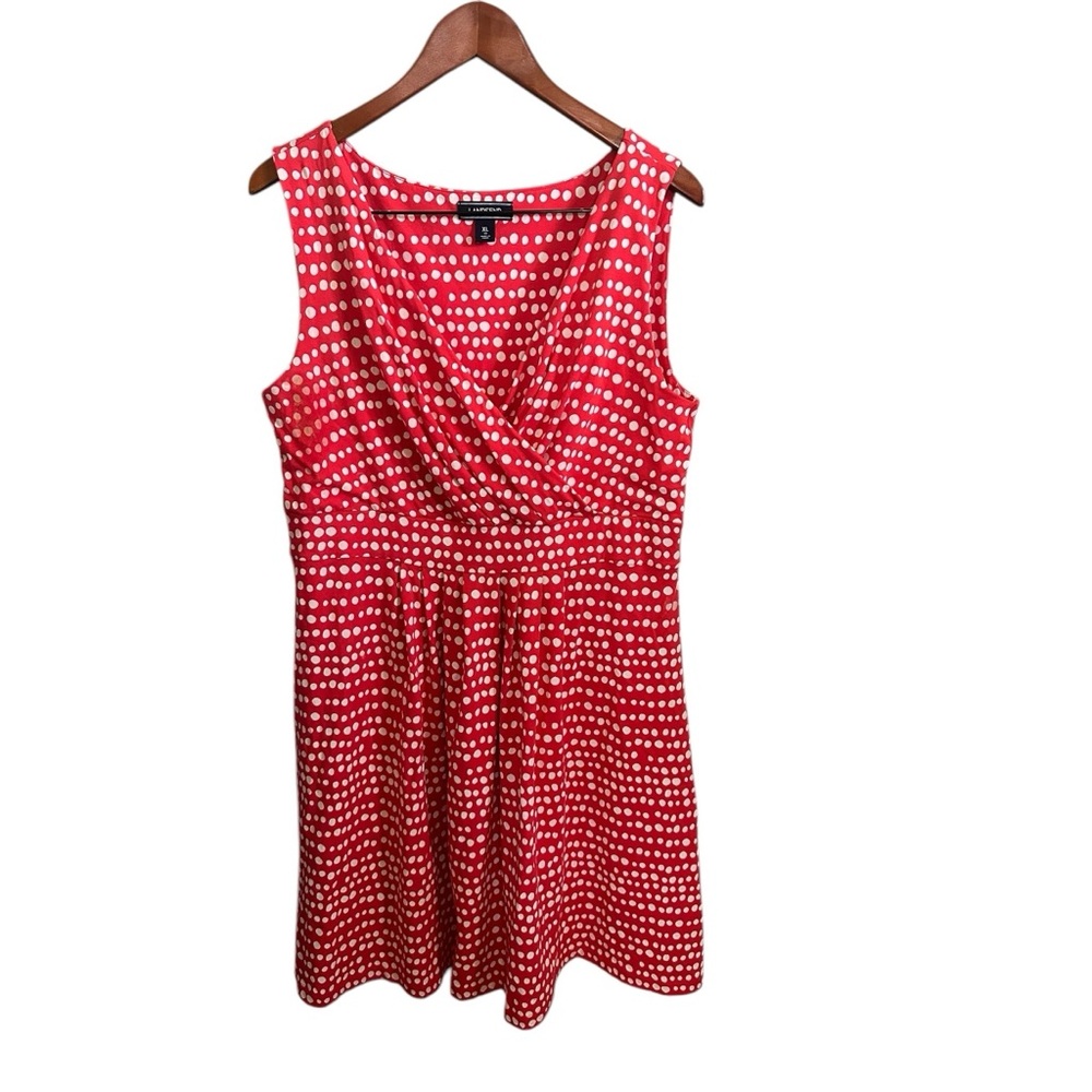 Stylish Red Polka Dot Dress